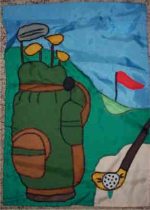 Golf Mini Flag - Click Image to Close